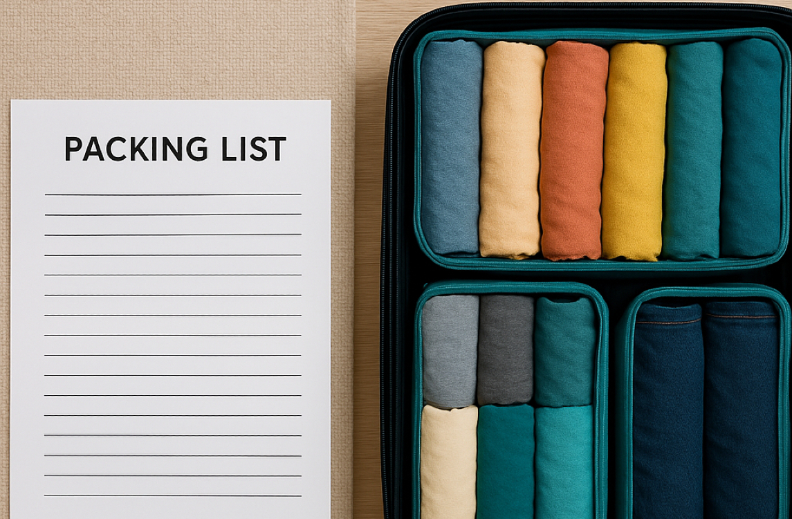 packing list